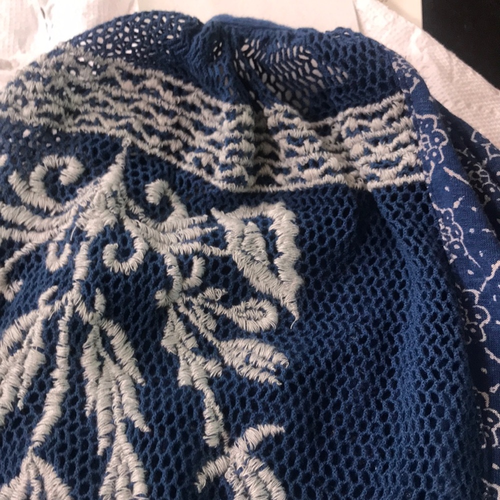 Free People navy knit tunic top, S NWT - Picture 11 of 11